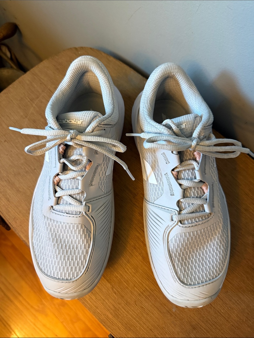We SFX 4 All Court Women's Tennis Shoes White Silver Size 7